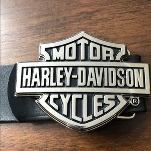 Harley Davidson belt and buckle